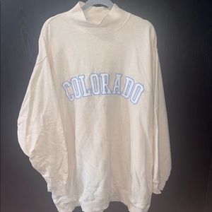 Aerie Oversized Turtleneck Sweater